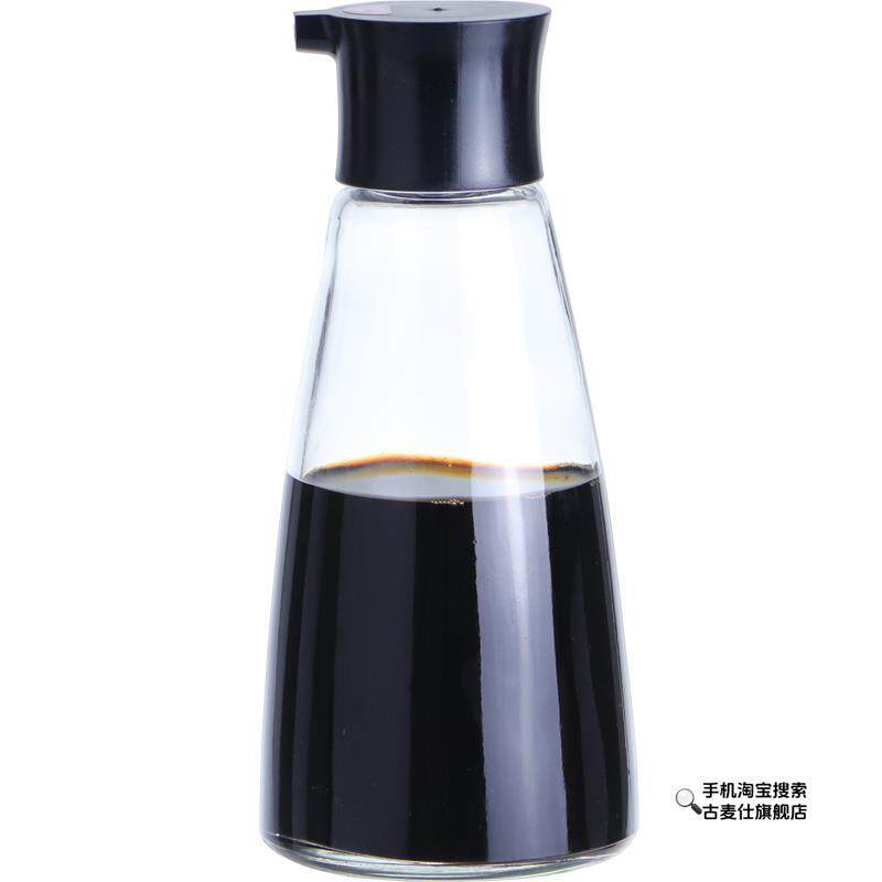 商用大容量酱油瓶玻璃醋壶家用酱油醋调料瓶餐厅醋瓶子醋罐辣椒罐