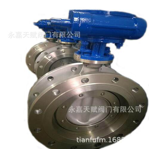 APL高性能硬碰硬密封法兰蝶阀D343W-64C高压金属三偏心蝶阀700℃