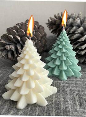 Christmas Scented Silicone Candle Mold DIY Christmas Tree Pl