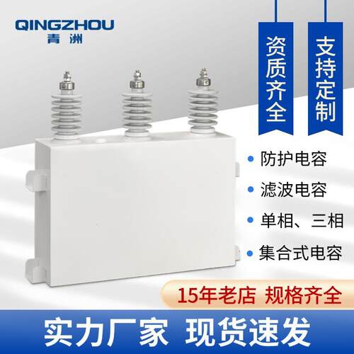 优惠供应高压三相户内户外并联电容器BFM3.3-100-3W电力厂家供应