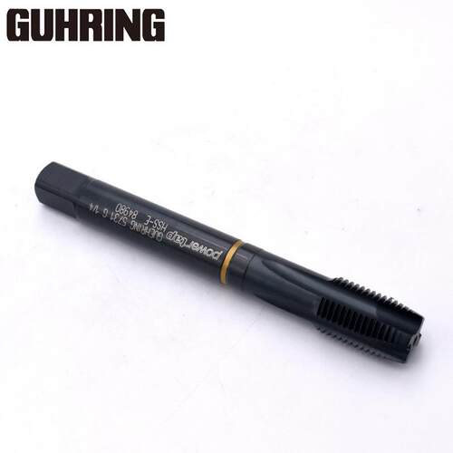 德国进口GUHRING钴领黄圈管牙先端丝攻 G1/8 G1/4 G3/8 G1/2 G3/4