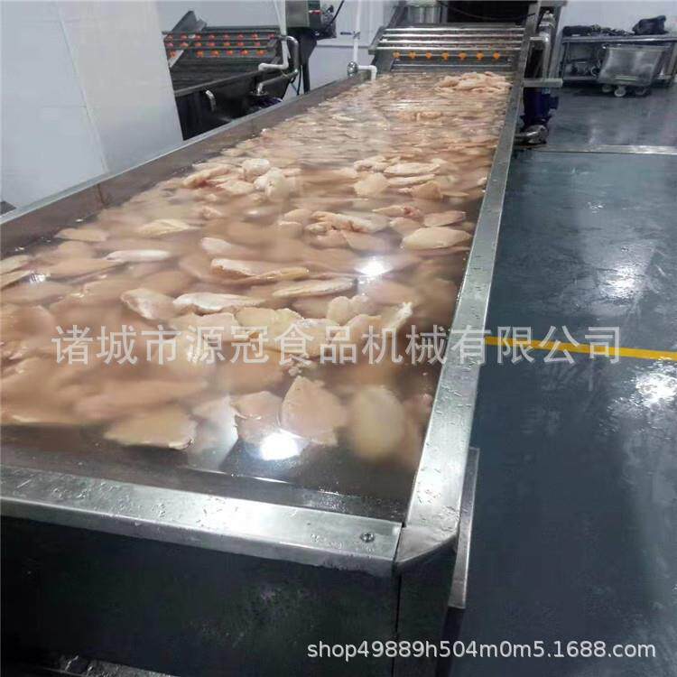 供应牛肉解冻机 全自动冷冻食品解冻流水线 不锈钢鸡翅冻鱼解冻机