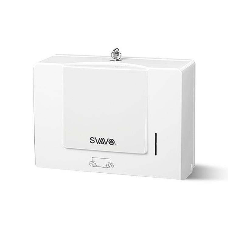 瑞沃VX786免打孔ABS擦手大卷纸盒大盘纸巾架防水厕纸盒方形纸盒架