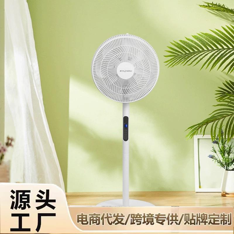 威力电风扇家用落地扇强风七叶立式摇头节能遥控轻静音风扇礼品批图片