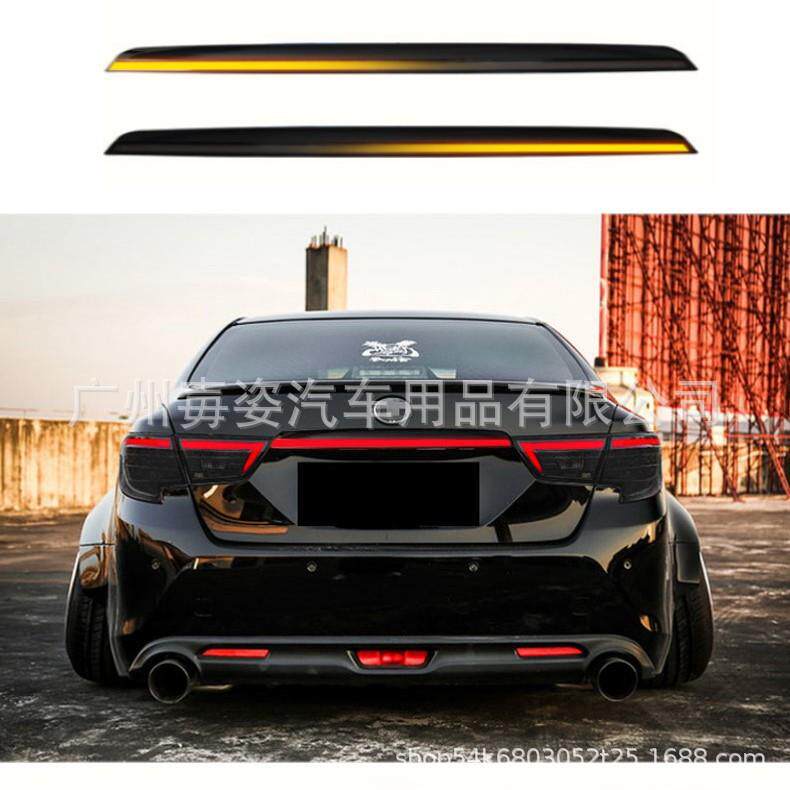 适用于10-17款新锐志贯穿式后尾灯总成改装LED行车灯流水转向灯