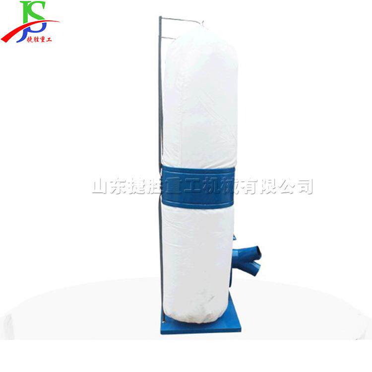 工业级布袋双筒吸尘器 可移动粉尘木屑集尘器 木材加工厂除尘设备