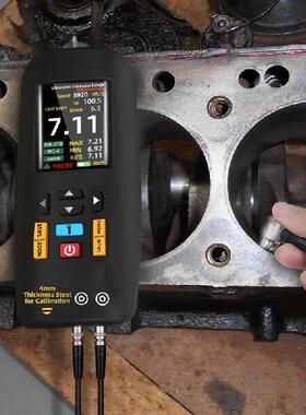 Ultrasonic Thickness Gauge, 1-300 Mm Range With Color