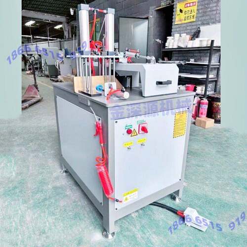 455 500铝合金门窗家具下出刀头45度切割机铝材切铝机切角机锯