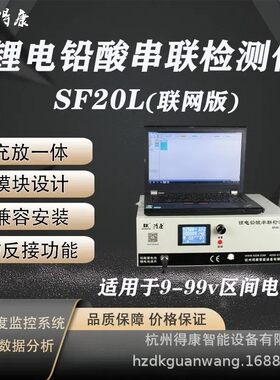 得康锂铅酸蓄电池检测修复仪器测量容量电动车充放瓶测试99VSF20L