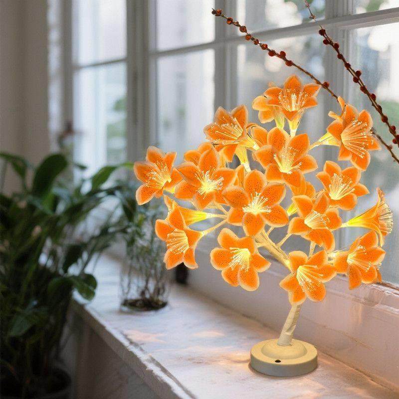 台灯装饰灯小夜灯创意客厅电池USB两用婚庆新房摆件仿真花树成品,节庆用品/礼品,装饰灯,淘宝优惠券,粉丝福利购,淘宝优惠卷