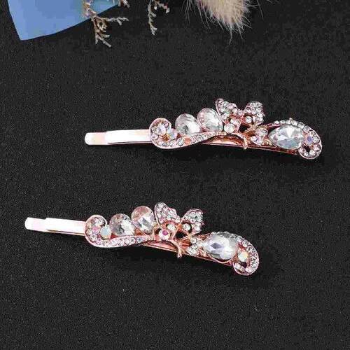 2PCS Pretty Hair Set Alloy Clip Hair Clip Hairpins Clamps