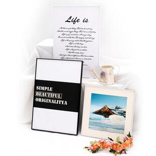 直销新款直供现货欧式铝合金细边画框 A1证书框 B2B4相框4开8开海