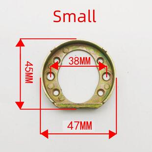 分离锁手柄锁环锌合金门锁盖手柄内盖不锈钢手柄门锁盖配件