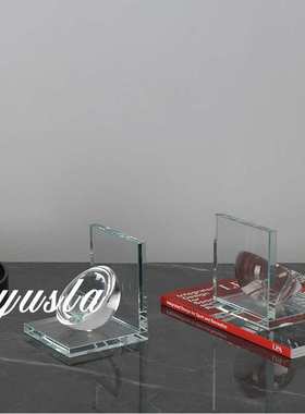 简约现代轻奢书档书靠摆件售楼处书房展厅客厅电视柜别墅软装饰品