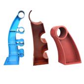 防撞防撞隔离桥梁 铸钢扶手支架公路 牛角护栏 铸铁支架立柱 支架