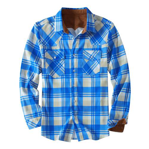 Women's Cowboygirl Ranch Rig Rust Plaid Granddaddy Snap