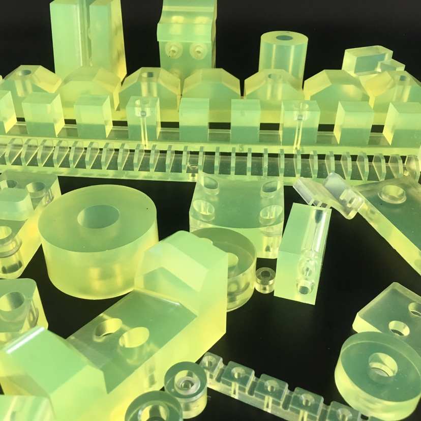 速货发 订做聚氨加酯工块 力快加工定胶制 限位块缓冲块防优撞块