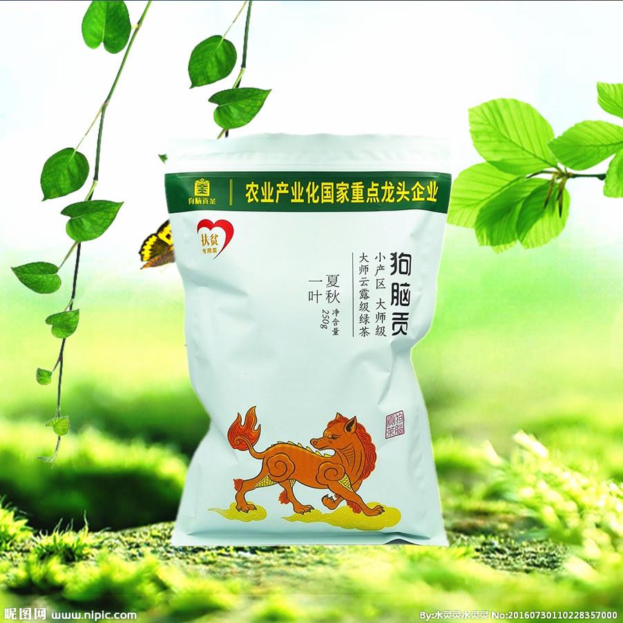 湖南郴州特产狗脑贡绿茶袋装茶叶2026新茶资兴狗脑贡茶夏秋一叶级