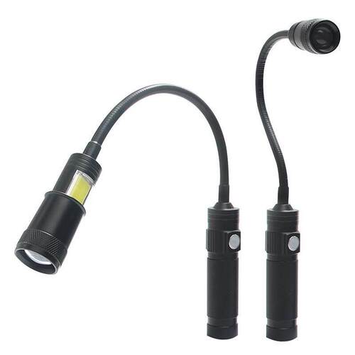 LED磁吸工作灯磁座充电照明灯机床灯工厂工业机器机械软管台灯