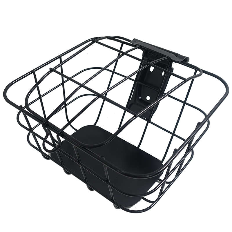 适用小牛F0/F100电动车篮车筐改装配件前置车框储物菜篮子车兜