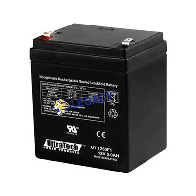 UltraTech蓄电池UT-125012V4.5Ah5AH密封铅酸报警电池现货