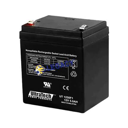 UltraTech蓄电池UT-125012V4.5Ah5AH密封铅酸报警电池现货