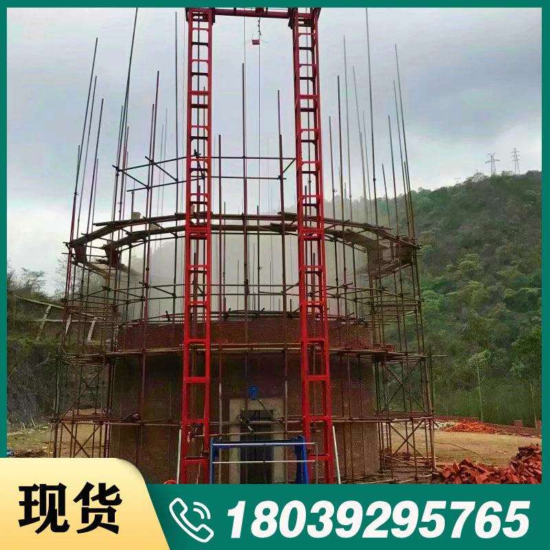 2026工地盖房盖楼龙门架升降机两柱一笼物料提升机物料升降机
