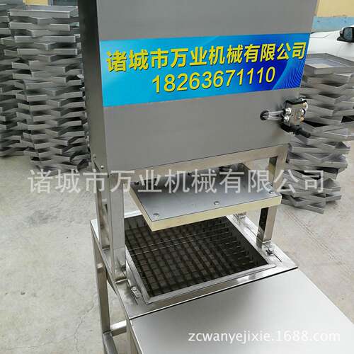 供应不锈钢千页豆腐鱼豆腐全自动鱼豆腐切块机诸城机械提供