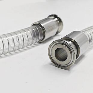 快装卡盘食品级PU钢丝管软管耐高压高温快接快卡透明食用油输送管