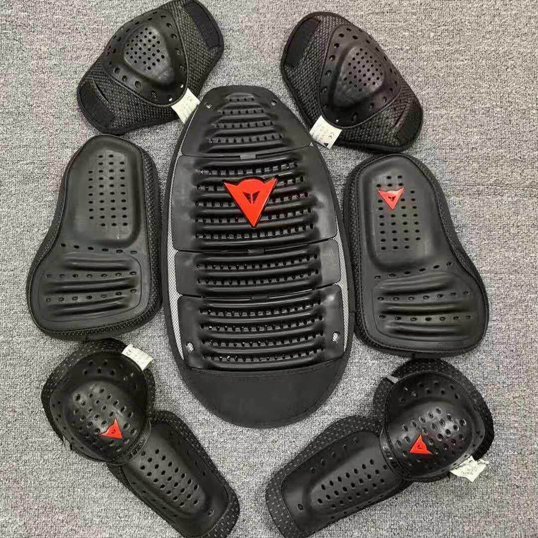 丹N斯摩托车骑行服内置护胸甲护背背甲护膝护肘护肩背板护具