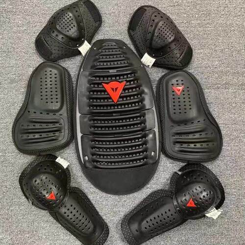 丹N斯摩托车骑行服内置护胸甲护背背甲护膝护肘护肩背板护具