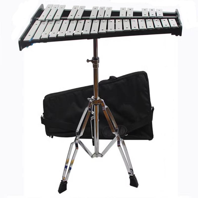 高档钟打琴专业32音木琴打击乐器林巴琴奥马尔夫铝板小琴钢片琴琴