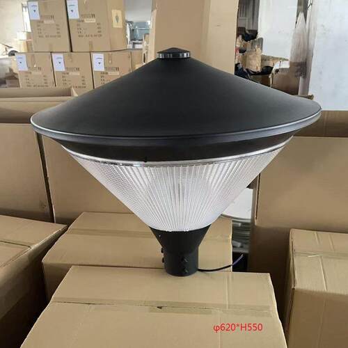 户外庭院灯简约铝型材中式E27灯头LED灯泡宽电压庭院灯跨境灯具