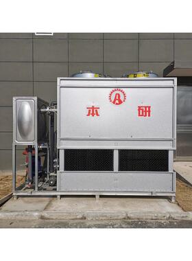 上海BY-BL-10T闭式逆流冷却水塔碳钢板壳体不锈钢盘管耐腐蚀