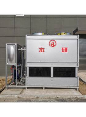 上海BY-BL-10T闭式逆流冷却水塔碳钢板壳体不锈钢盘管耐腐蚀