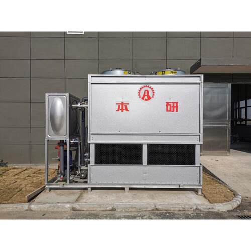 上海BY-BL-10T闭式逆流冷却水塔碳钢板壳体不锈钢盘管耐腐蚀