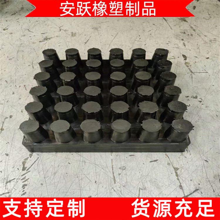 加工橡胶垫块铁路隔震橡胶板700*800*90存梁橡胶垫厂家