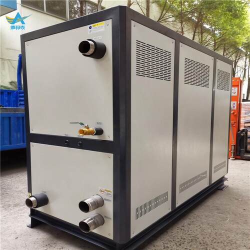 20匹风冷式冷水机电镀橡胶化工建筑制冷设备冷水机组厂家