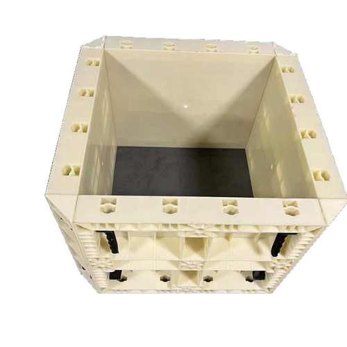 60*60厘米塑钢模板建筑塑料模板方柱弧形异形8公分塑料模板厂家