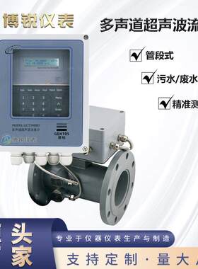 UCT488D-BR多声道超声波流量计0.2级外夹式插入式可选测量水表