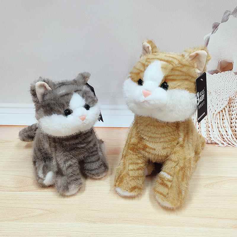 抱抱宝贝乖乖猫毛绒玩具趴趴猫咪公仔安抚夹腿娃娃礼物儿童玩具
