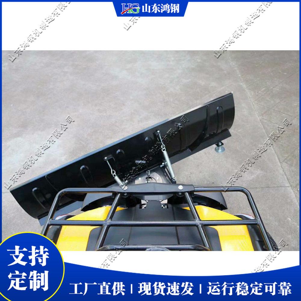 山东量产四轮座驾路面清雪机 碎石尘土积雪用清理设备 四轮推雪机