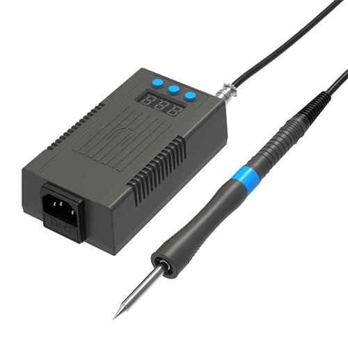YOUYUE305T12焊笔电烙铁焊台可调温数显mini外贸款大功率焊锡