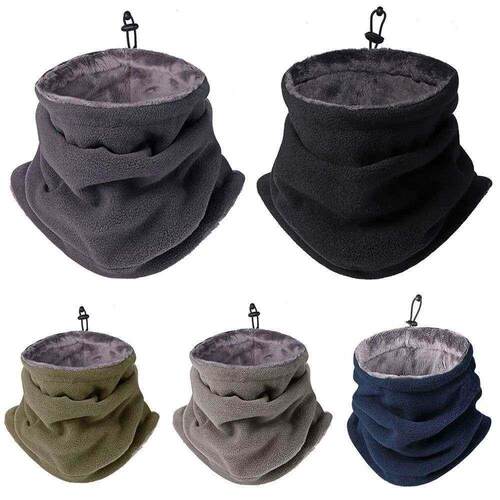 Polar Fleece Neck Warmer Warm Soft Sport Scarf Fishing