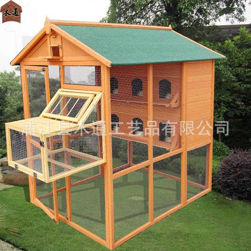 鸽户外鸽子笼舍屋棚鸟笼肉赛鸽配对鸽木制防雨防防腐晒繁殖信鸽笼