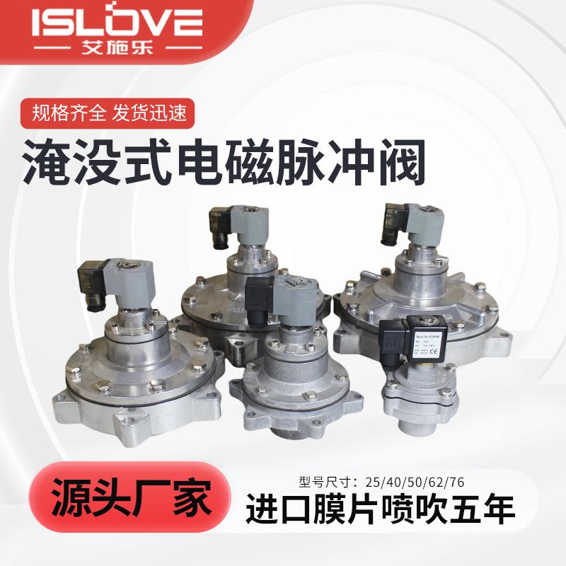 淹没式电磁脉冲阀1寸2寸3寸脉冲电磁阀隔膜阀型号齐全高温适用