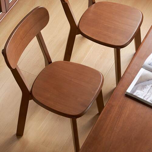 实木椅子餐椅家用餐桌椅商用简约新款靠背椅木头复古专用餐厅凳子