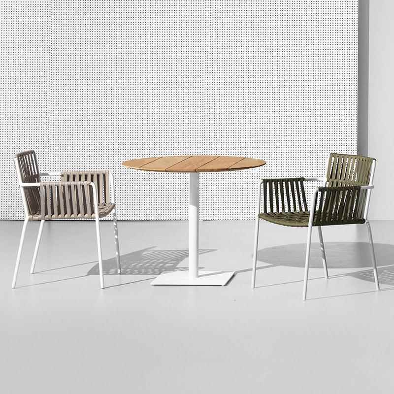 阳户外庭桌椅网红别墅院简约花园室13688456外编藤椅防晒长方桌休