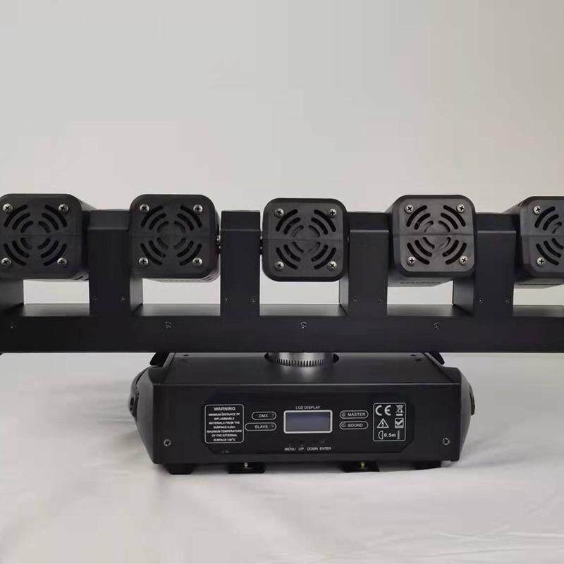 5X40W Led扫描摇头光束灯全彩RGBW点控摇头矩阵染色灯DJ灯光设备