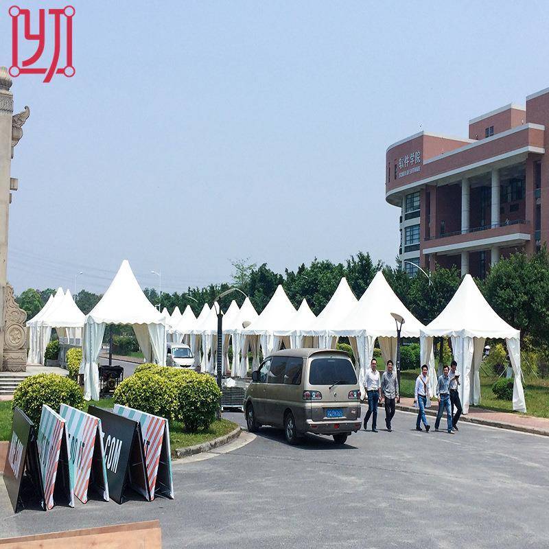 婚庆欧式篷房展会车展摆摊遮阳棚铝合金3*3活动帐篷户外尖顶帐篷